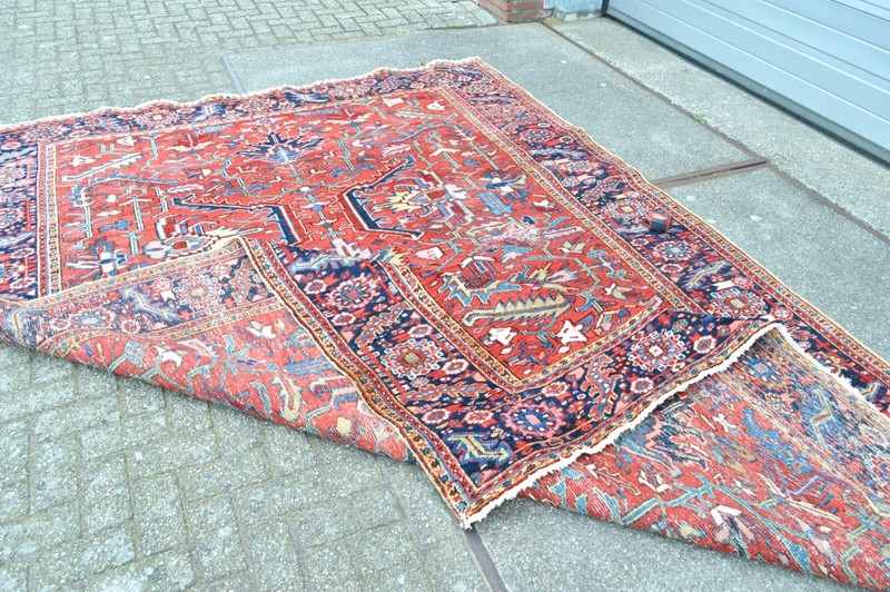 Gorgeous Antique Serapi Heriz region Rug Allover ***WWS*** gallery