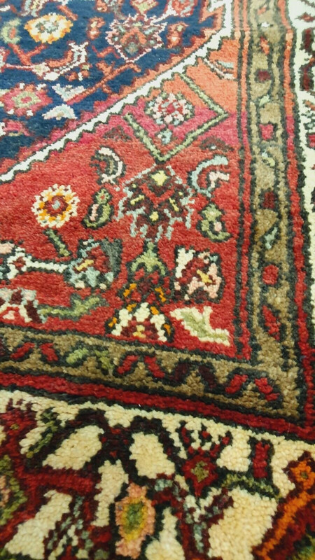 Fine Vintage 1930-1940's Wool Pile Vgy Dyes High-Karabahk Runner 3'8" x 10'6" gallery