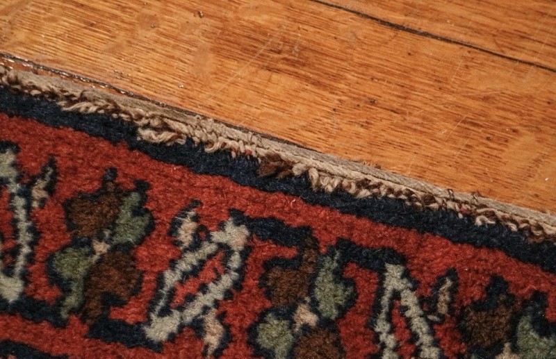 Antique Rich Colors Carpet Area Rug 4'4" x 6'7" Watermelon Kurdish gallery