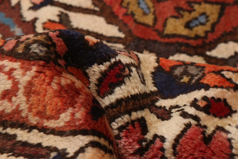 Vintage Hand-Knotted Carpet 5'1" x 8'11" Traditional Oriental Wool Area Rug gallery