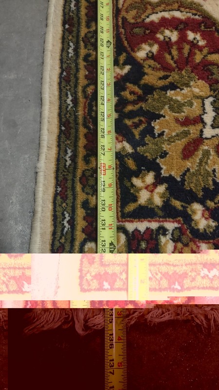 Keshan Made in Belgium Vintage Carpet Rug 11 X 8 reproduction Wool gallery