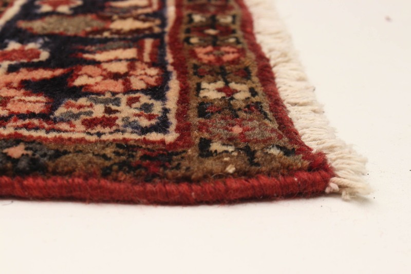 Vintage Hand-knotted Runner Rug 3'10" x 9'10" Traditional Oriental Wool Carpet gallery