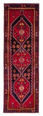 3’9″ x 9’10” Vintage Hand-knotted Runner Rug Traditional Oriental Wool Carpet