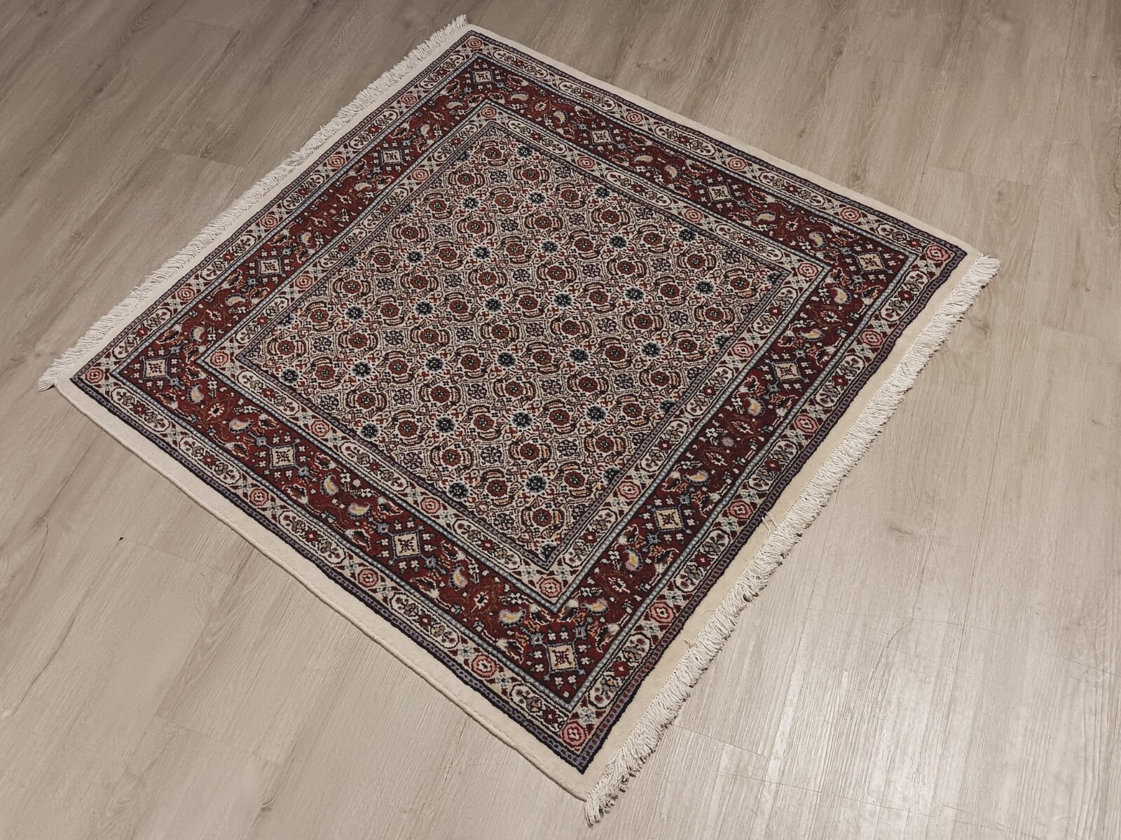 3x4 Mahi Allover-Pattern Handmade-knotted Wool Oriental Rug 580304 gallery