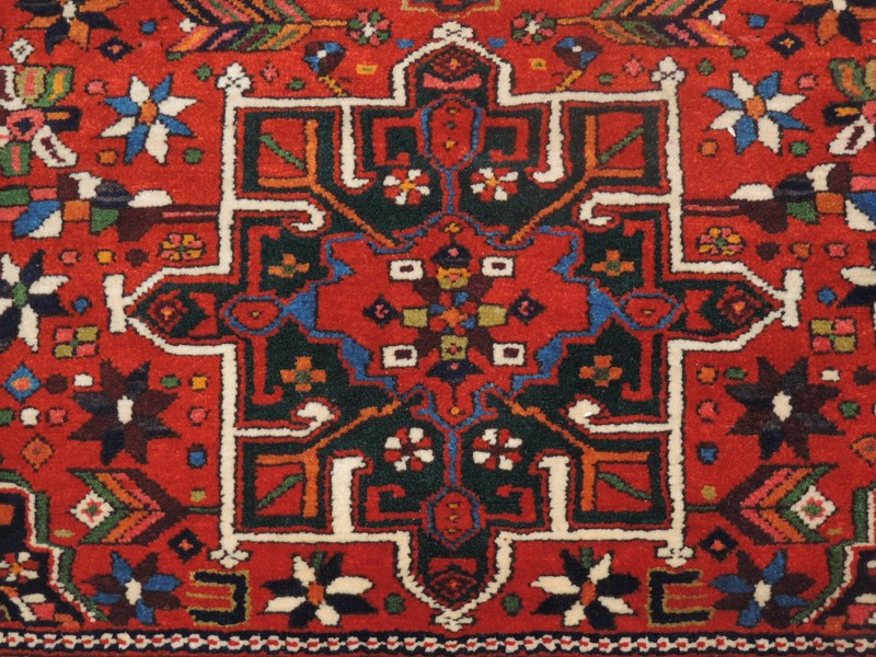 5x6ft. Antique Handmade Karaje Wool Rug gallery