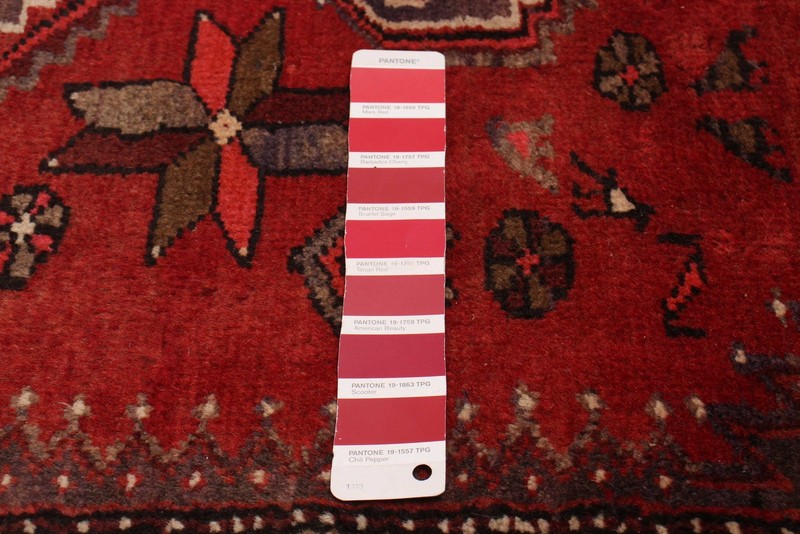 3'6" x 9'7" Vintage Hand-knotted Runner Rug Traditional Oriental Wool Carpet gallery