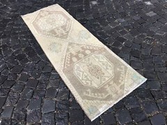 Bohemian Runner Rug Runner Rug Turkish Runner Rug Vintage Runner 6,33 X 2,13 Ft