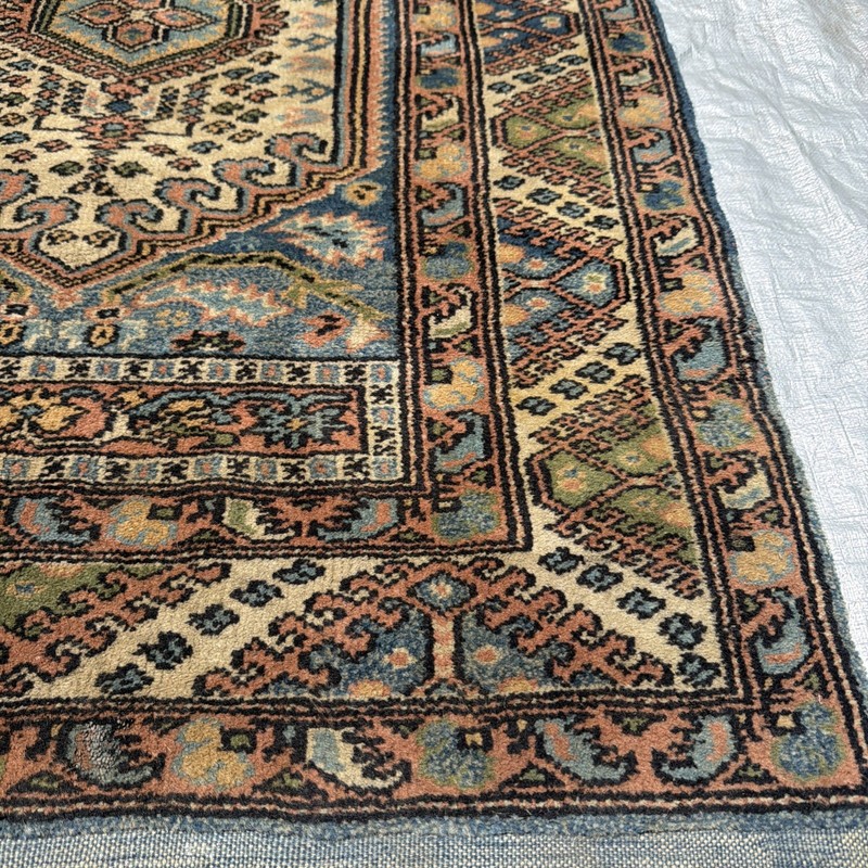 Vintage wool Oriental Area Rug Accent 50”-33” gallery