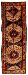 Traditional Vintage Hand-Knotted Carpet 4’3″ x 11’10” Wool Area Rug