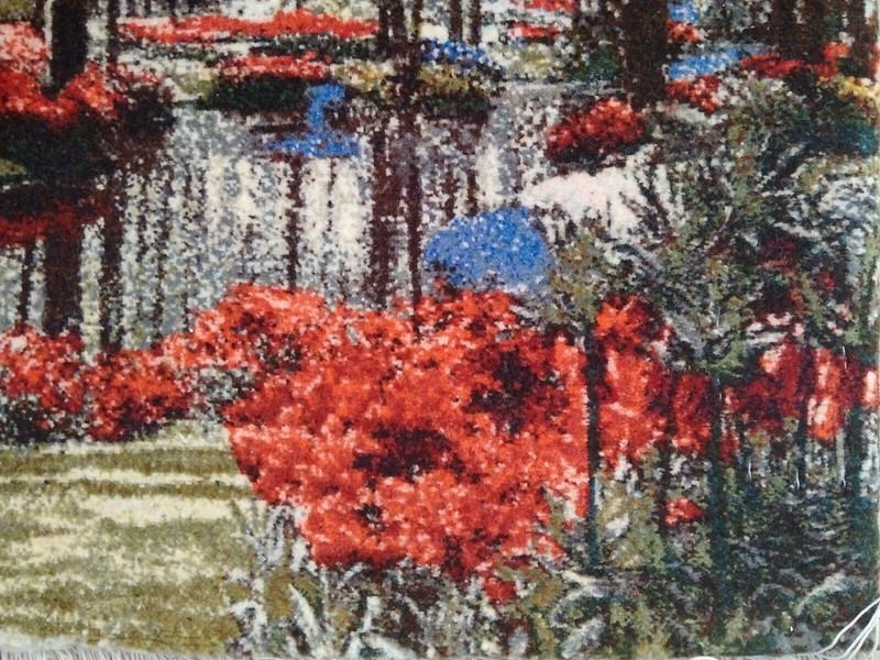 GENUINE TABRIZZ PICTORIAL TABLEAU RUG gallery