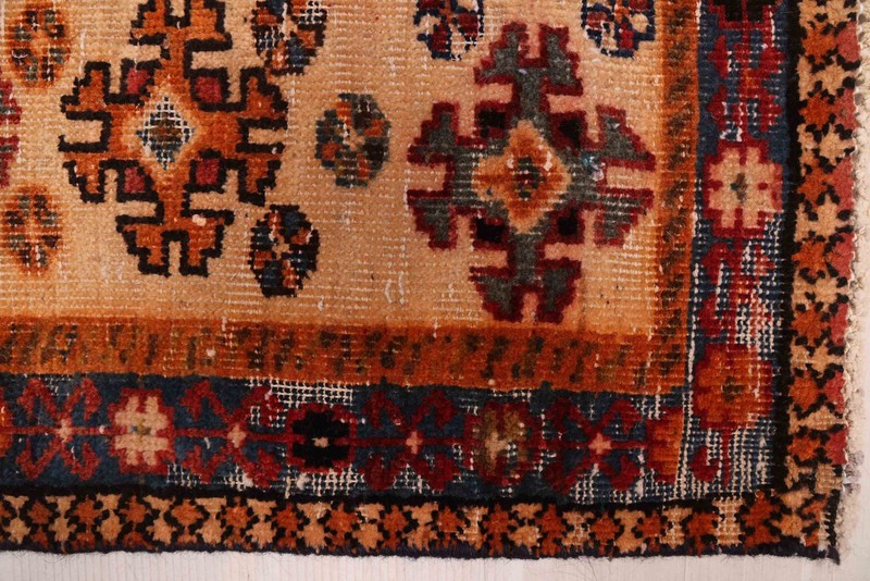 Vintage Hand-Knotted Area Rug 4'9" x 7'5" Traditional Oriental Wool Carpet gallery