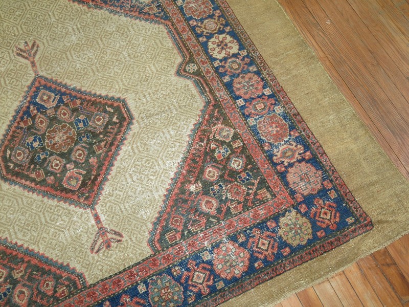 Antique Camel Hair Serab Gallery Rug 6'6''x13' gallery