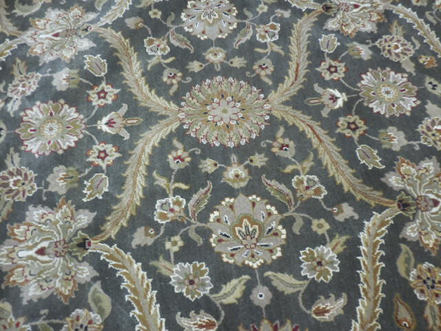 Bohemian Rug, Oushak Rug, Turkish Ushak Rug,Handmade Contemporary Rug, 10x10 Ft gallery
