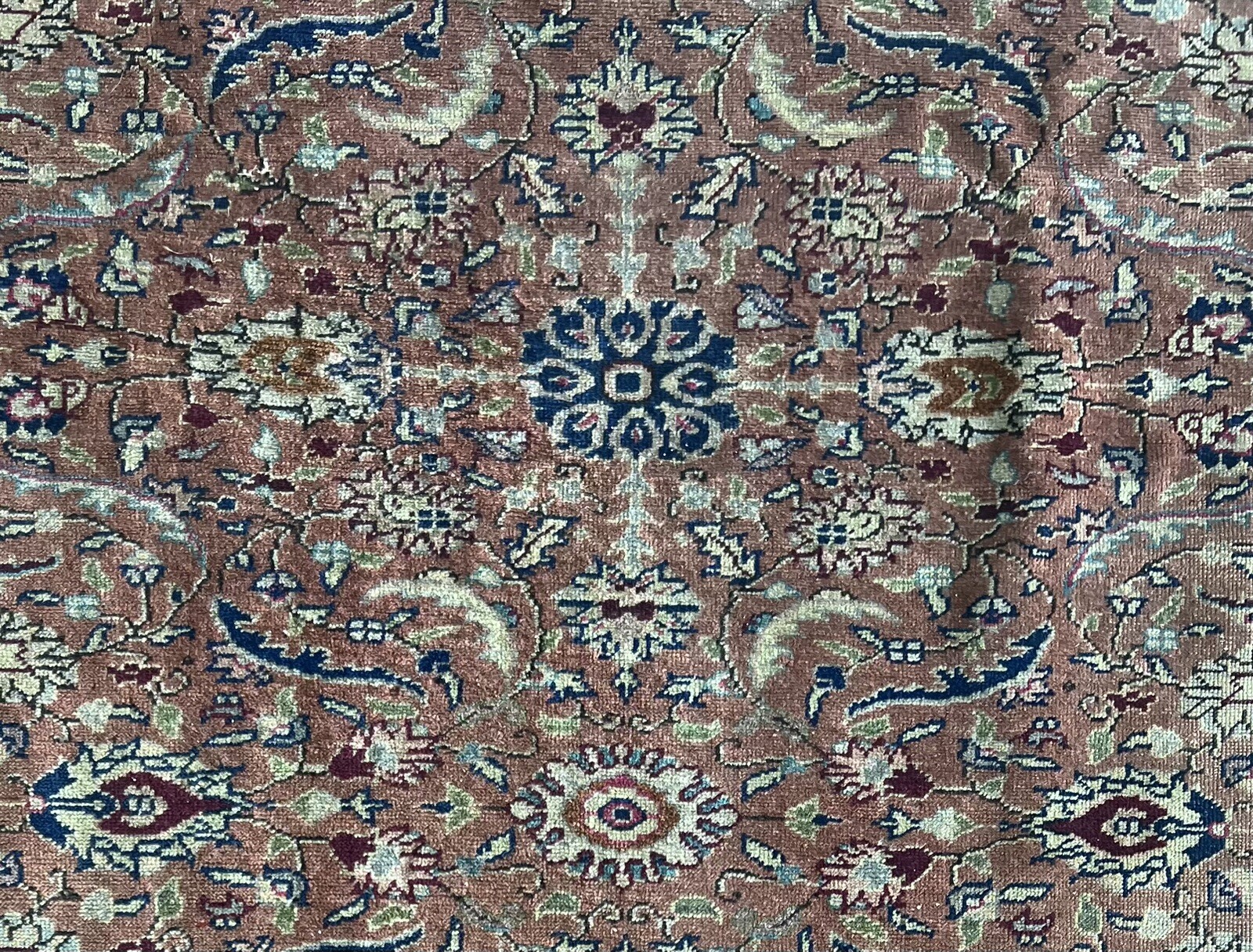 Beautiful Antique 19Th-Century Camel Colors 4.75 X 7.4FT tabrize Rug gallery