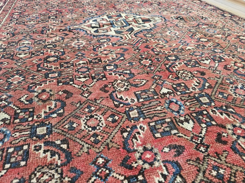 4.6x6.6 ANTIQUE FINE CAUCASIAN SERAPI HERIZ VINTAGE USHAK KAZAK RUG gallery