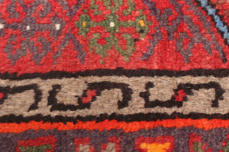 Vintage Hand-Knotted Area Rug 4'3" x 6'5" Traditional Wool Carpet gallery