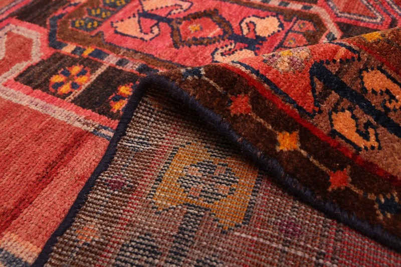 Traditional Vintage Hand-Knotted Area Rug 4'3" x 7'10" Oriental Wool Carpet gallery