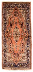 Vintage 2’4″ x 5’4″ Traditional Hand Knotted Vegetable Dye Wool Area Rug