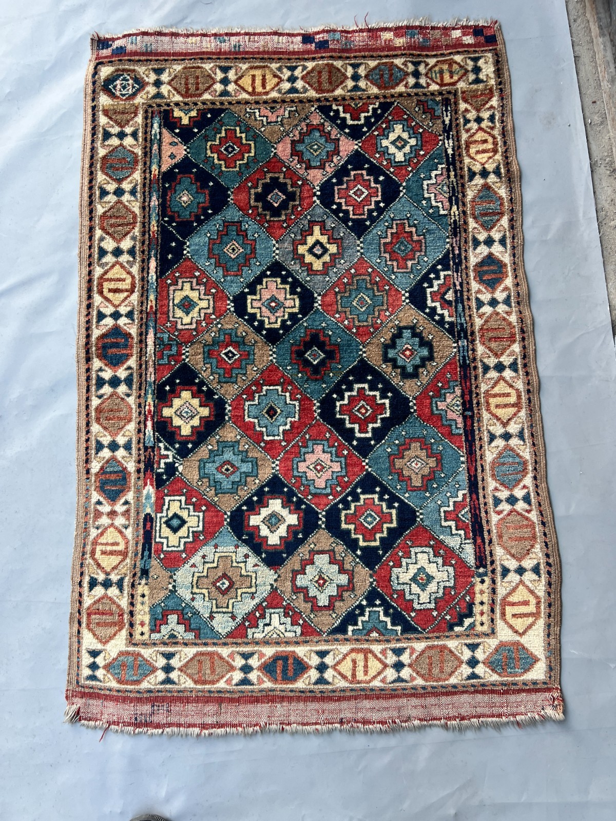 COLLECTORS' ITEM Stunning Natural Vegetable Dye Super Fine Quality Shirvan Rug gallery