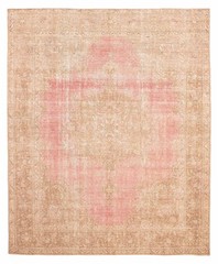Vintage 10’0″ x 12’4″ Traditional Hand Knotted Vegetable Dye Wool Area Rug