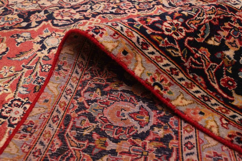 Vintage 6'10" x 9'7" Traditional Hand Knotted Vegetable Dye Wool Area Rug gallery