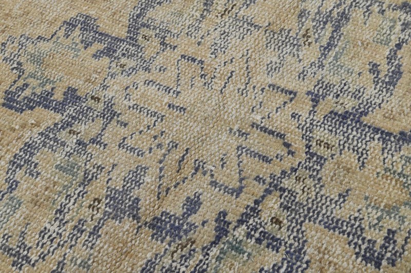 Oushak Turkish Vintage Rug 5x9 Kilim Rug Anatolian Handmade Boho Decor BEIGE gallery