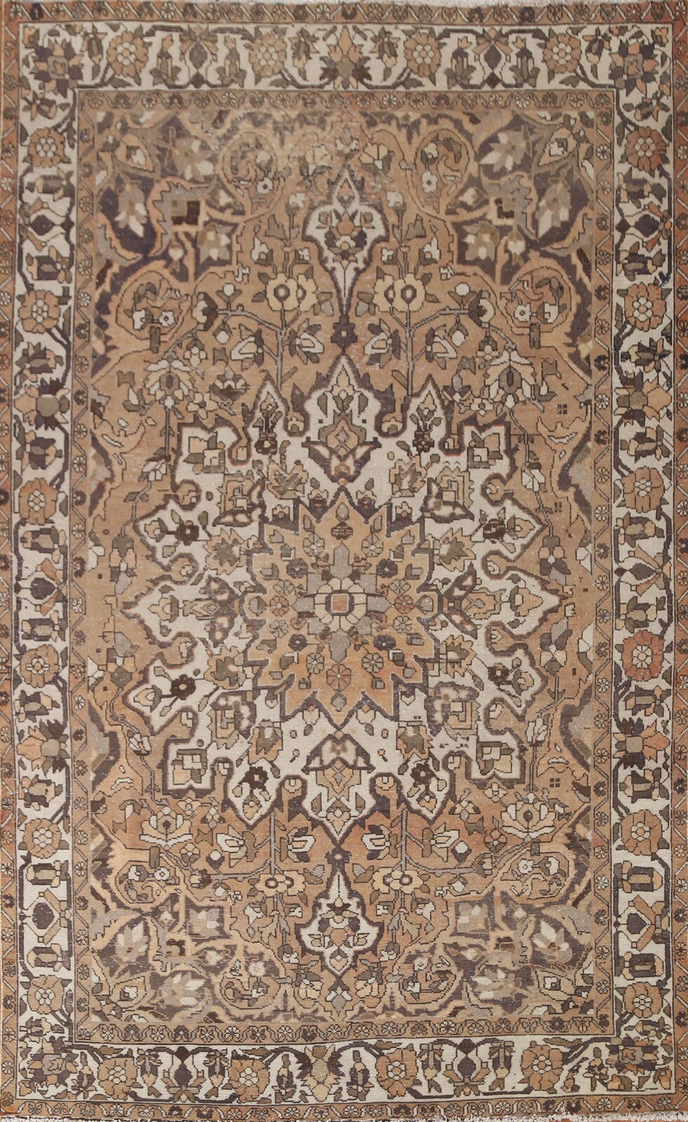 Geometric Traditional Area Rug 7x10 ft Hand-knotted Wool Evenly Low Pile gallery