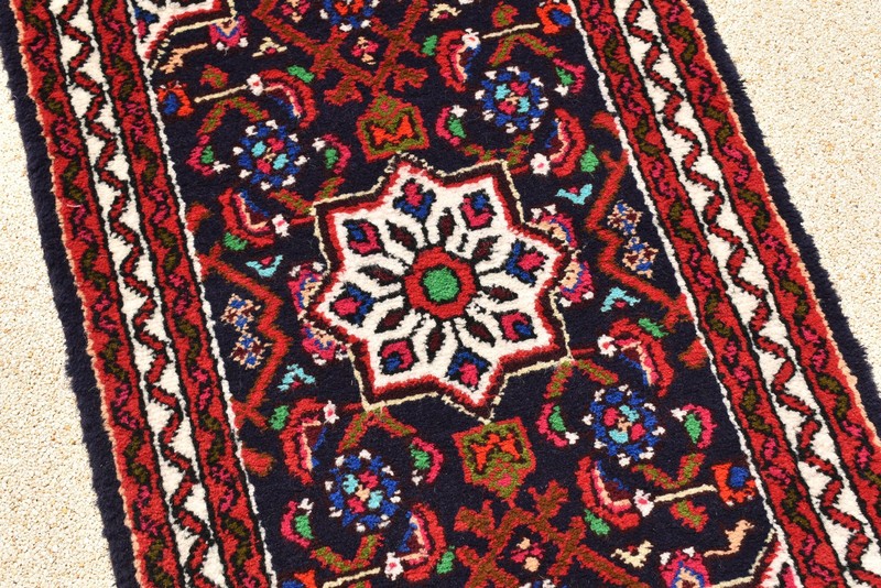 Turkish Red Rug 25''x161'' Oriental Runner Corridor Wool Hallway Carpet 2x13 gallery