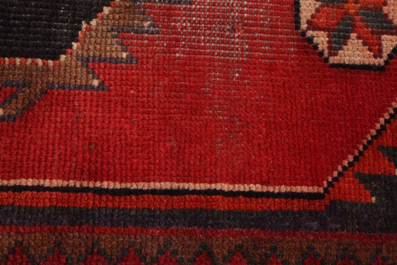Vintage 3'9" x 6'9" Traditional Hand Knotted Vegetable Dye Wool Area Rug gallery