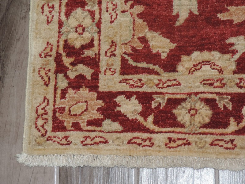 5x4ft. Handmade Afghan Chobi Wool Rug gallery