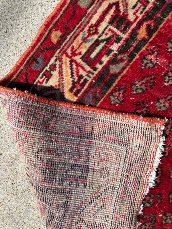 Antique Sarouk runner 3.6x10.0 gallery