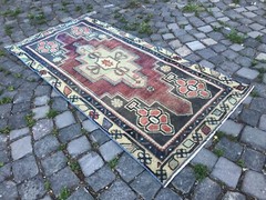 Handmade Rug Turkish Area Rug Vintage Rug Oushak Rug Antique Rug Bohemian Rug