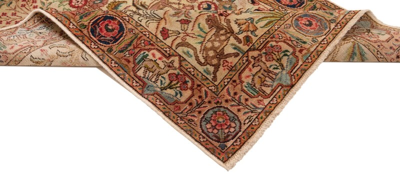 Patina 167x104 cm Hand Knotted Persian Orient Carpet Rug Beige gallery
