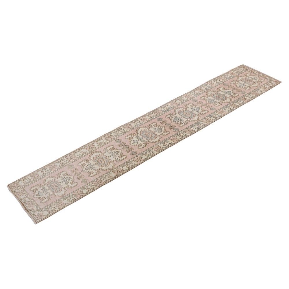 Vintage Runner,Oushak Rug,Floor Rug,Runner Rug,Turkish Runner, 2'11 X 18 feet