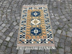 Handmade Rug Turkish Area Rug Vintage Rug Oushak Rug Antique Rug Bohemian Rug