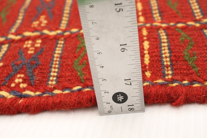 Vintage Hand Woven Area Rug 3'3" x 4'11" Traditional Wool Oriental Carpet gallery