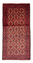 Vintage Hand-Knotted Carpet 3’1″ x 5’9″ Traditional Oriental Wool Area Rug