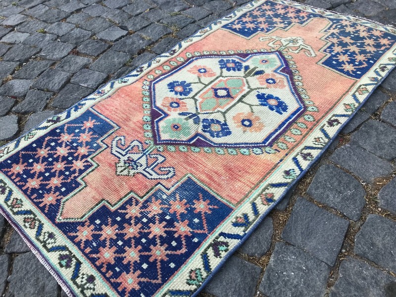 Handmade Rug Turkish Area Rug Vintage Rug Oushak Rug Antique Rug Bohemian Rug gallery