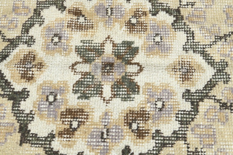 6x9 Turkish Antique Rug Anatolian Hand-Knotted Vintage Oushak Large Carpet,188 gallery