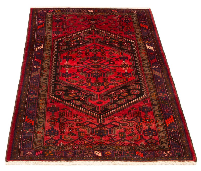 Vintage Traditional Hand-Knotted Area Rug 4'6" x 7'1" Oriental Wool Carpet gallery