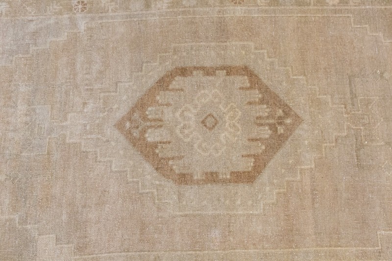 Vintage Turkish Oushak Rug 134x252 cm (4.4 x 8.3 ft) | Handmade Area Rug gallery