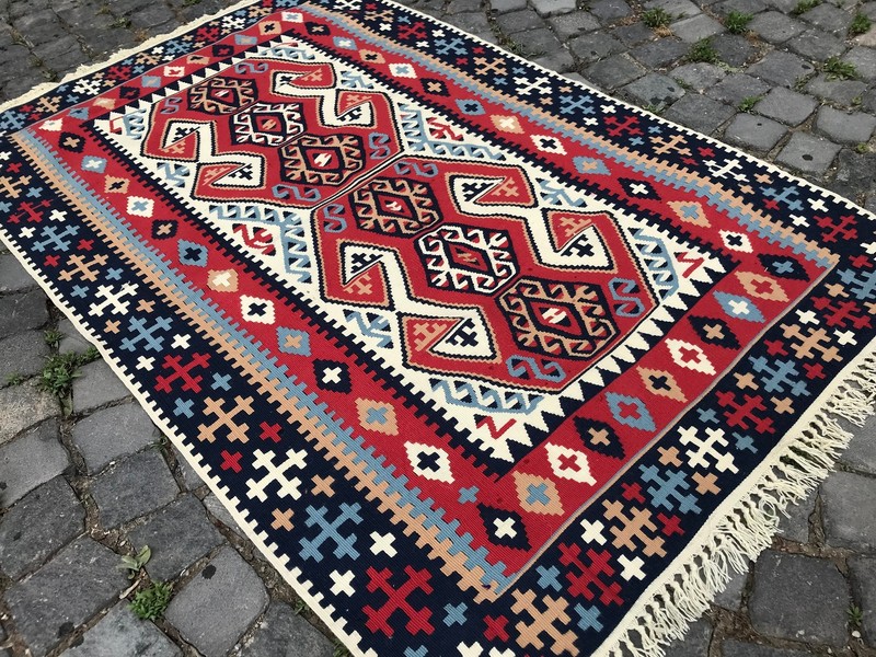 Handmade Rug Turkish Area Rug Vintage Rug Oushak Rug Antique Rug Bohemian Rug gallery