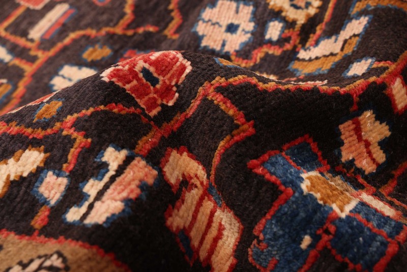 Vintage Hand-Knotted Area Rug 5'0" x 9'10" Traditional Wool Carpet gallery