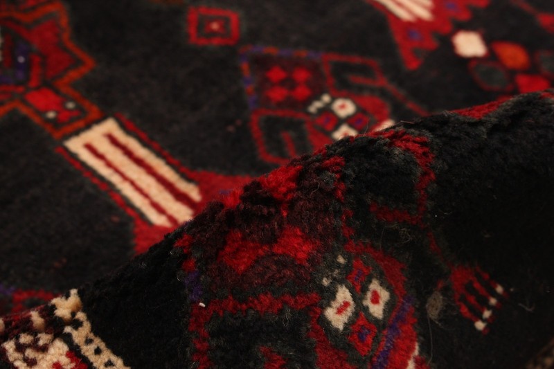 Vintage 4'7" x 9'10" Traditional Hand Knotted Vegetable Dye Wool Area Rug gallery