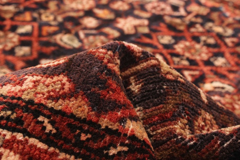 3'5" x 10'2" Vintage Hand-knotted Runner Rug Traditional Oriental Wool Carpet gallery