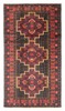 Vintage Hand-Knotted Area Rug 3'3" x 6'3" Traditional Wool Carpet gallery
