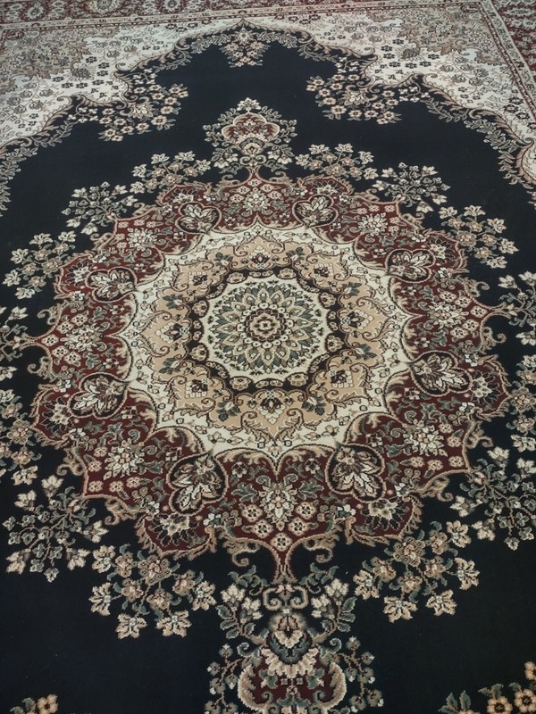 Karastan Rug 7'7" x 5'4" Wool Machine Made Rug *Read Description* Free Shipping gallery