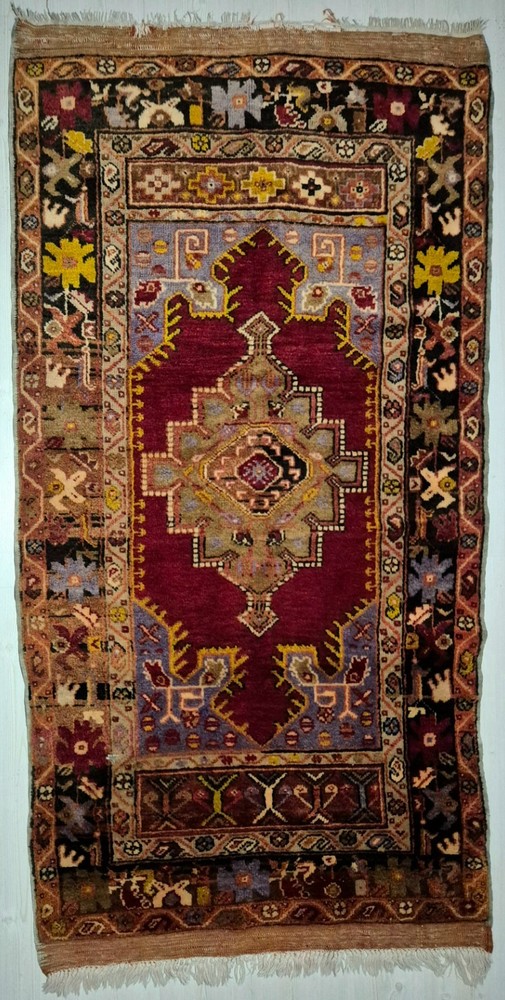 Antique Rug, Hand Woven Carpet, Anatolian Rug, Wool, Handmade, Collectible