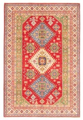 Vintage Hand-Knotted Area Rug 6’0″ x 8’11” Traditional Wool Carpet