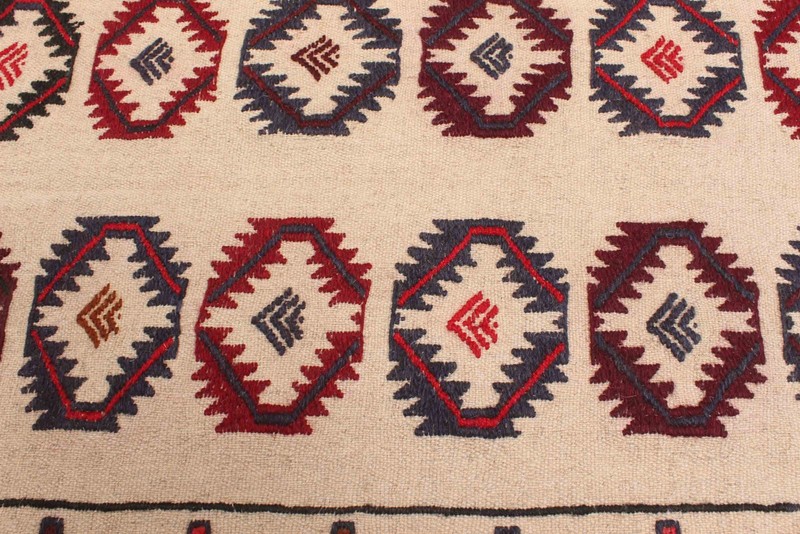 Vintage Hand Woven Area Rug 4'5" x 6'5" Traditional Wool Oriental Carpet gallery
